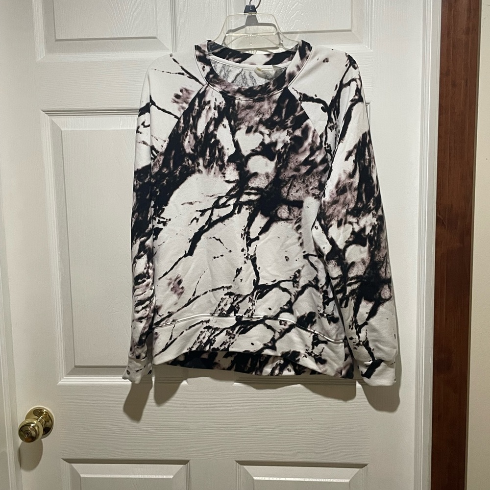 Zella Jamie Ink Print Tie Dye Sweatshirt - Picture 2 of 4